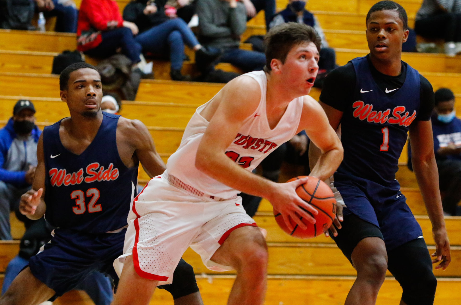 Gallery: West Side at Munster boys basketball